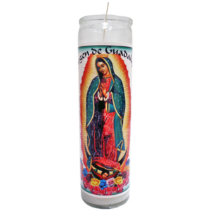 DAKAR VELADORA VIRGEN GUADALUPE WHITE 1/12