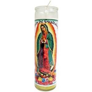 DAKAR VELADORA VIRGEN GUADALUPE YELLOW 1/12