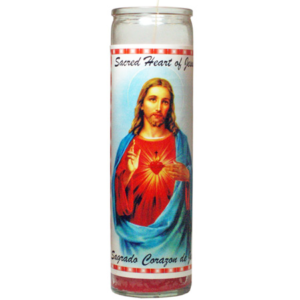 DAKAR VELADORA SAGRADO CORAZON SACRED HEART RED 1/12