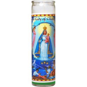 DAKAR VELADORA CARIDAD DEL COBRE OUR LADY OF CHARITY GREEN 1/12