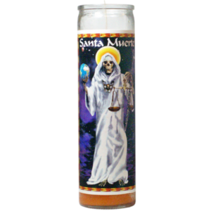 DAKAR VELADORA SANTA MUERTE ORANGE