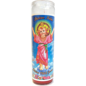 DAKAR VELADORA SCENTED DIVINO NINO JESUS PINK 1/12