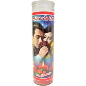 DAKAR VELADORA SCENTED HECHIZO DE AMOR PINK 1/12