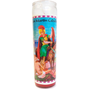 DAKAR VELADORA SCENTED SAINT SAN MARTIN RED